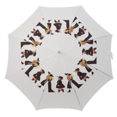 American Horror Story Cartoon Straight Umbrellas by nate14shop