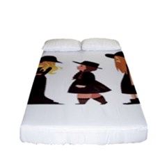 American Horror Story Cartoon Fitted Sheet (full/ Double Size) by nate14shop