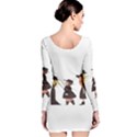 American Horror Story Cartoon Long Sleeve Velvet Bodycon Dress View2