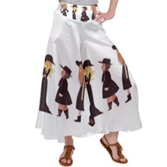 American Horror Story Cartoon Satin Palazzo Pants by nate14shop