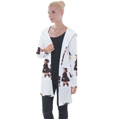 American Horror Story Cartoon Longline Hooded Cardigan by nate14shop