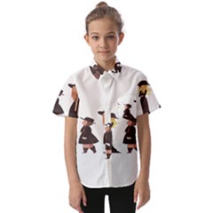 American Horror Story Cartoon Kids  Short Sleeve Shirt