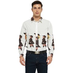 American Horror Story Cartoon Men s Long Sleeve  Shirt