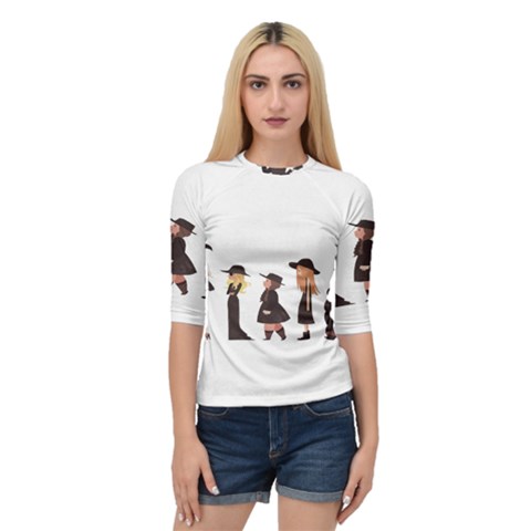 American Horror Story Cartoon Quarter Sleeve Raglan Tee by nate14shop