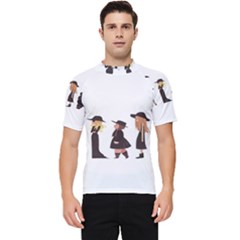 American Horror Story Cartoon Men s Short Sleeve Rash Guard by nate14shop