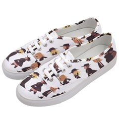 American Horror Story Cartoon Women s Classic Low Top Sneakers by nate14shop