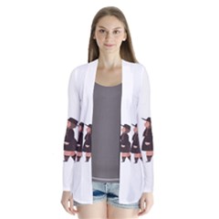 American Horror Story Cartoon Drape Collar Cardigan by nate14shop