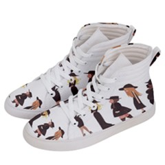 American Horror Story Cartoon Women s Hi-top Skate Sneakers by nate14shop