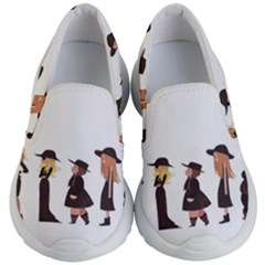 American Horror Story Cartoon Kids Lightweight Slip Ons by nate14shop