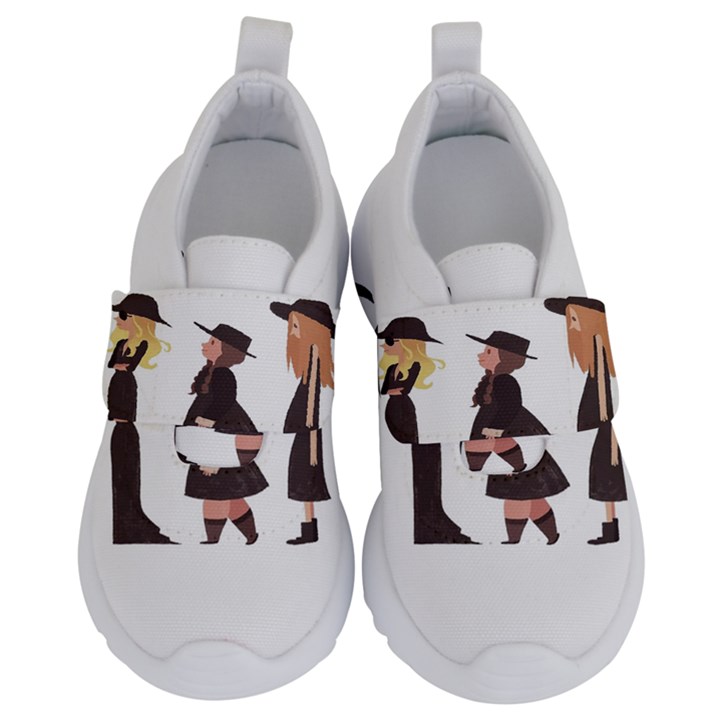 American Horror Story Cartoon Kids  Velcro No Lace Shoes