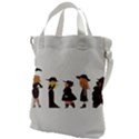 American Horror Story Cartoon Canvas Messenger Bag View1