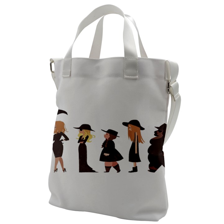 American Horror Story Cartoon Canvas Messenger Bag