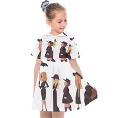 American Horror Story Cartoon Kids  Sailor Dress by nate14shop