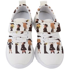 American Horror Story Cartoon Kids  Velcro Strap Shoes by nate14shop