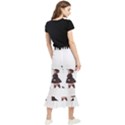 American Horror Story Cartoon Maxi Fishtail Chiffon Skirt View2