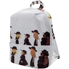 American Horror Story Cartoon Zip Up Backpack by nate14shop