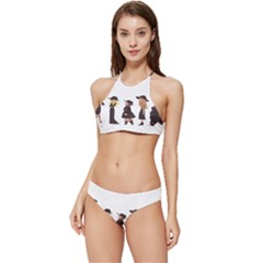 American Horror Story Cartoon Banded Triangle Bikini Set