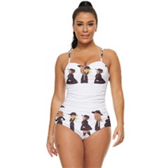 American Horror Story Cartoon Retro Full Coverage Swimsuit