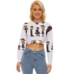 American Horror Story Cartoon Lightweight Long Sleeve Sweatshirt