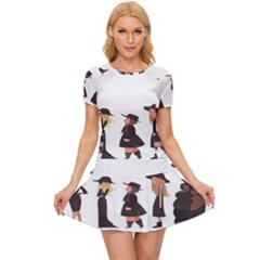 American Horror Story Cartoon Women s Sports Wear Set