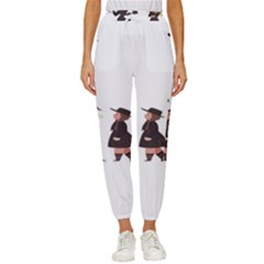 American Horror Story Cartoon Cropped Drawstring Pants