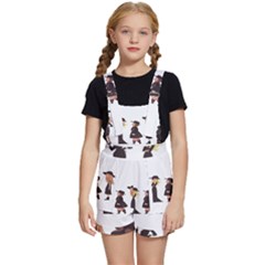 American Horror Story Cartoon Kids  Short Overalls