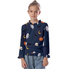 Halloween Kids  Frill Detail Tee