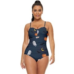 Halloween Retro Full Coverage Swimsuit