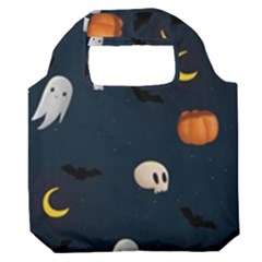 Halloween Premium Foldable Grocery Recycle Bag by nate14shop