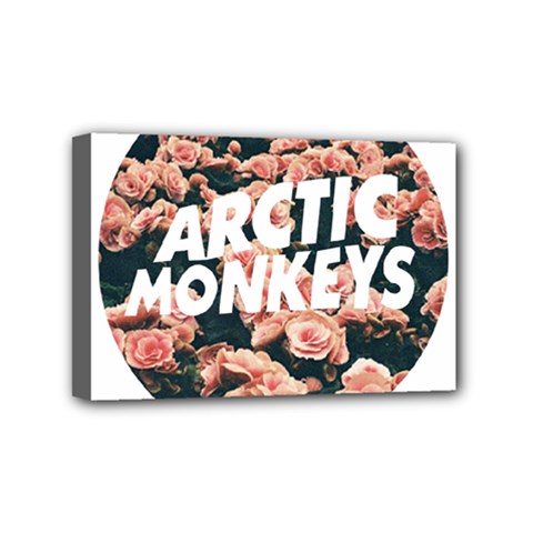 Arctic Monkeys Colorful Mini Canvas 6  X 4  (stretched) by nate14shop