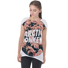 Arctic Monkeys Colorful Cap Sleeve High Low Top by nate14shop