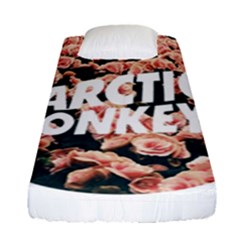 Arctic Monkeys Colorful Fitted Sheet (single Size) by nate14shop