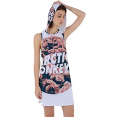 Arctic Monkeys Colorful Racer Back Hoodie Dress by nate14shop