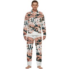 Arctic Monkeys Colorful Men s Long Sleeve Velvet Pocket Pajamas Set