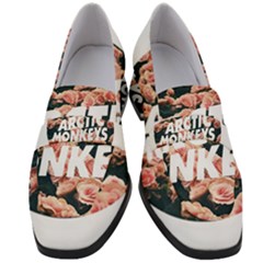 Arctic Monkeys Colorful Women s Chunky Heel Loafers by nate14shop