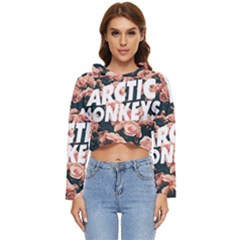 Arctic Monkeys Colorful Women s Lightweight Cropped Hoodie by nate14shop