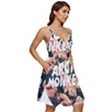 Arctic Monkeys Colorful V-Neck Pocket Summer Dress  View2