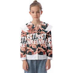 Arctic Monkeys Colorful Kids  Peter Pan Collar Blouse by nate14shop