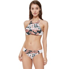 Arctic Monkeys Colorful Banded Triangle Bikini Set by nate14shop