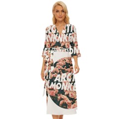 Arctic Monkeys Colorful Midsummer Wrap Dress