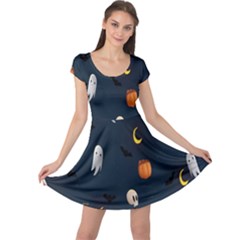 Halloween Cap Sleeve Dress by nate14shop