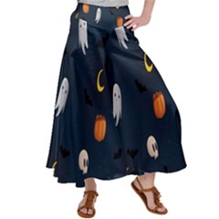 Halloween Satin Palazzo Pants by nate14shop