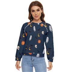 Halloween Women s Long Sleeve Raglan Tee