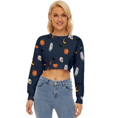 Halloween Lightweight Long Sleeve Sweatshirt