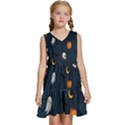 Halloween Kids  Sleeveless Tiered Mini Dress View1