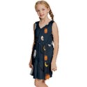 Halloween Kids  Sleeveless Tiered Mini Dress View2