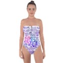 Piere Veil Tie Back One Piece Swimsuit View1