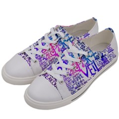 Piere Veil Men s Low Top Canvas Sneakers by nate14shop