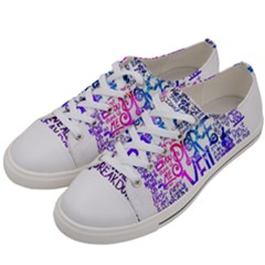 Piere Veil Women s Low Top Canvas Sneakers by nate14shop