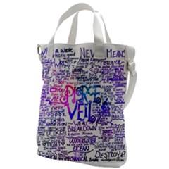 Piere Veil Canvas Messenger Bag by nate14shop